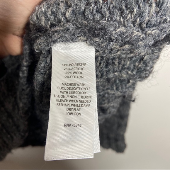 Ruby Moon Turtleneck Boxy Sweater Large - Picture 5 of 8